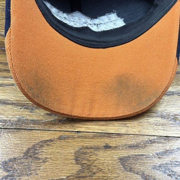 Harley Davidson Fitted Baseball Hat Cap Adult Large Wool Blue READ - Picture 5 of 10